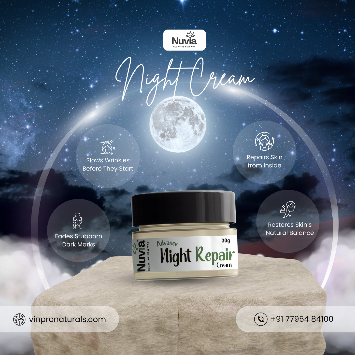 Nuvia | Advanced Night Repair Cream